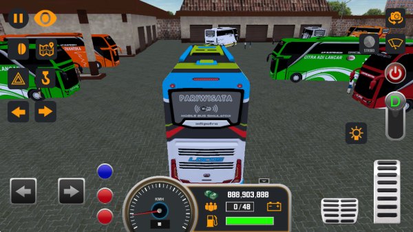 移动巴士模拟器游戏展示图