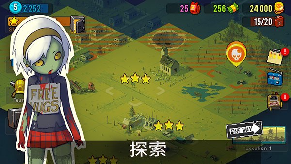 死亡突围僵尸战争最新版本游戏展示图