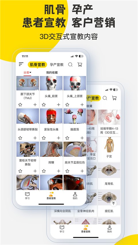 3dbody解剖app游戏展示图